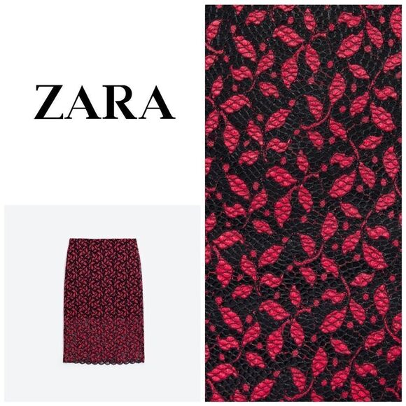 ✨MIDI LENGTH LACE SKIRT✨ - Picture 4 of 4